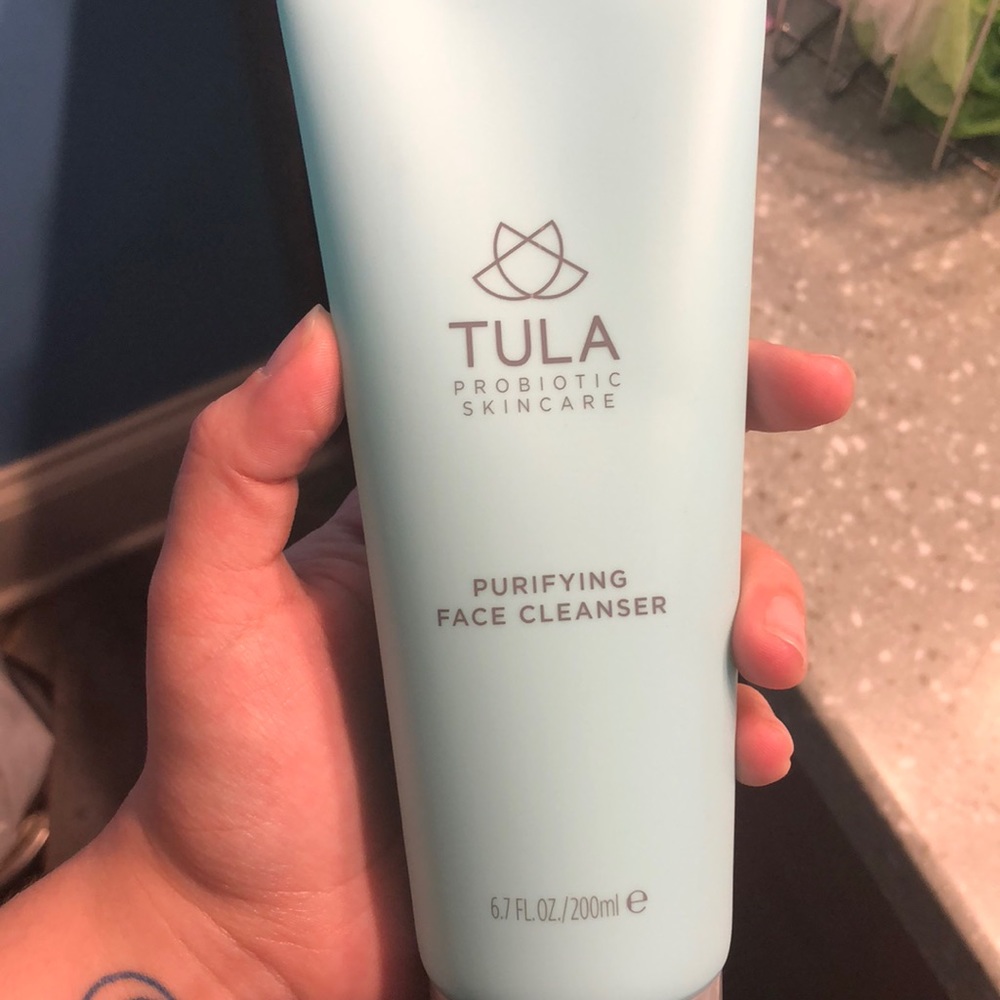 Tula purifying face cleanser